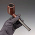 Nordic vintage wooden estate pipe Georg Jensen