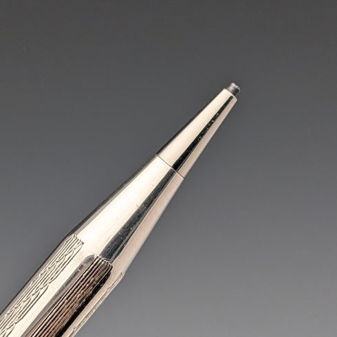 英國復古終身純銀自動鉛筆,附紙盒和說明書