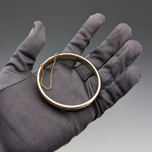 英國復古 9 克拉黃金捲金手環/手鍊 EXCALIBUR