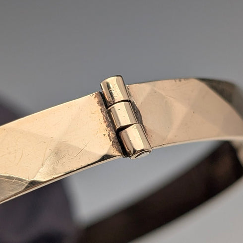 英國復古 9 克拉黃金捲金手鐲/手鍊 Henry Griffith and Sons