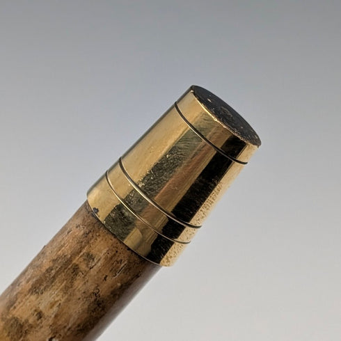 復古喇叭短柄純銀裝飾手杖 85 厘米