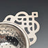 Vintage British silver plate tea strainer