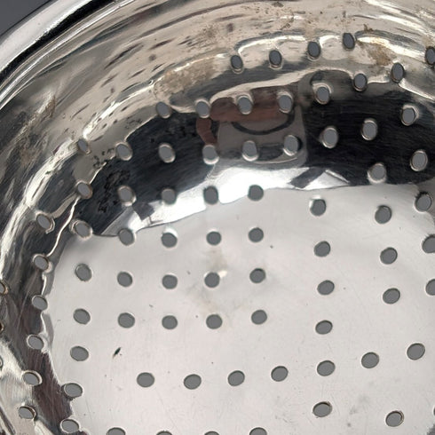 英国ヴィンテージ シルバープレート製ティーストレーナー