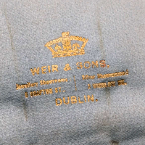 1912年 英国アンティーク 純銀製ティースプーン6本&シュガートングセット 計108g ケース入 Joseph Rodgers&Sons