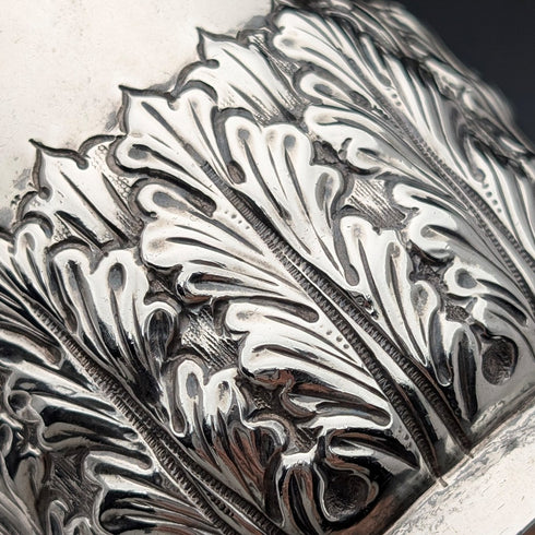 1894年 英国アンティーク 純銀製 マグカップ 141g Josiah Williams & Co