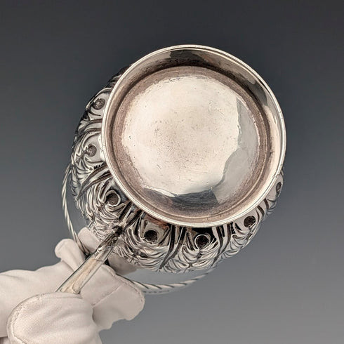 1894年 英国アンティーク 純銀製 マグカップ 141g Josiah Williams & Co