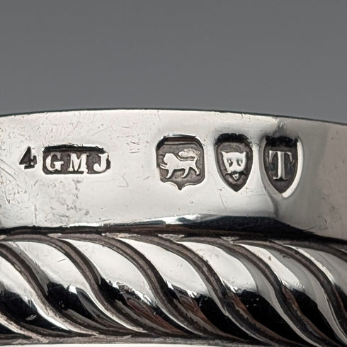 1894年 英国アンティーク 純銀製 マグカップ 141g Josiah Williams & Co