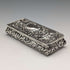1895 British antique sterling silver box 75g Henry Charles Freeman