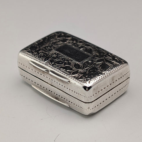 1833年 英国アンティーク 純銀製 ヴィネグレット Thomas Shaw