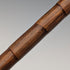1902 British antique pure silver clutch handle walking stick 88cm J Howell & Co.