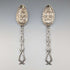 Late 19th Century British Antique Silver Plate Berry Spoons Pair in Case