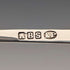 Late 19th Century British Antique Silver Plate Serving Cutlery Pair in ABS Case