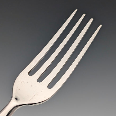 British Vintage Antler Handle Steak Cutlery Set of 6 Pairs Lancelott of Sheffield