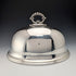 Antique British silver plate small cloche Mappin & Webb