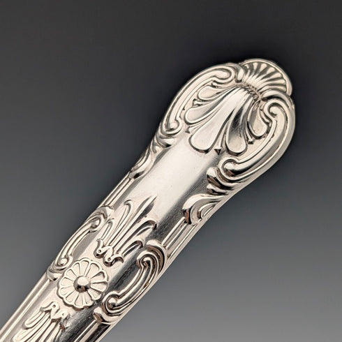 1890年頃 英国アンティーク 純銀ハンドル カトラリー2ペア