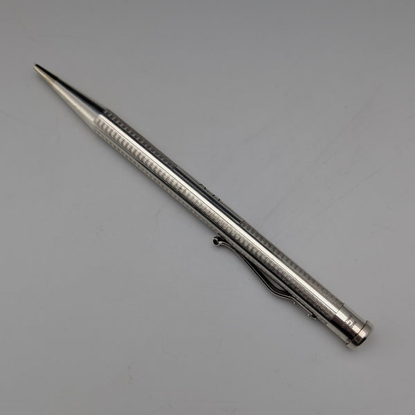 英國 Vintage Yard O 紅色卷銀自動鉛筆