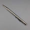British Vintage Yard O' Red Rolled Silver Push-Pull Pencil