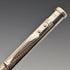 British Vintage Yard O' Red Rolled Silver Push-Pull Pencil