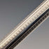 British Vintage Yard O' Red Rolled Silver Push-Pull Pencil