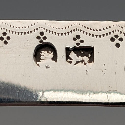 英国アンティーク 白蝶貝ハンドル ダブルブレード ペンナイフ