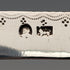 Antique British white mother-of-pearl handle double blade penknife