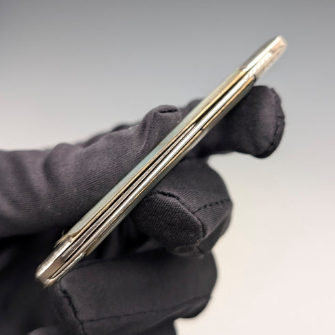 英国アンティーク 白蝶貝ハンドル ダブルブレード ペンナイフ