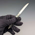 Antique British white mother-of-pearl handle double blade penknife
