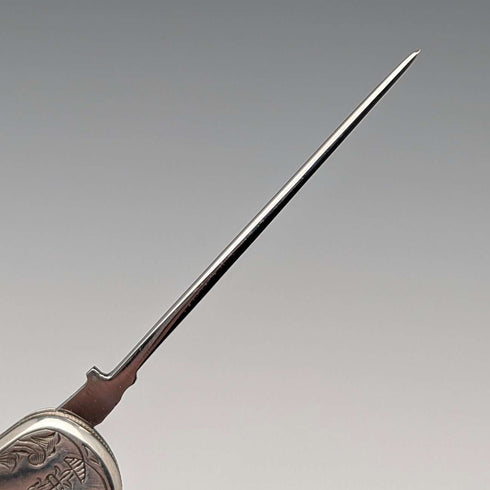 1958 British Vintage Sterling Silver Handle Multi-Tool by George Ibberson