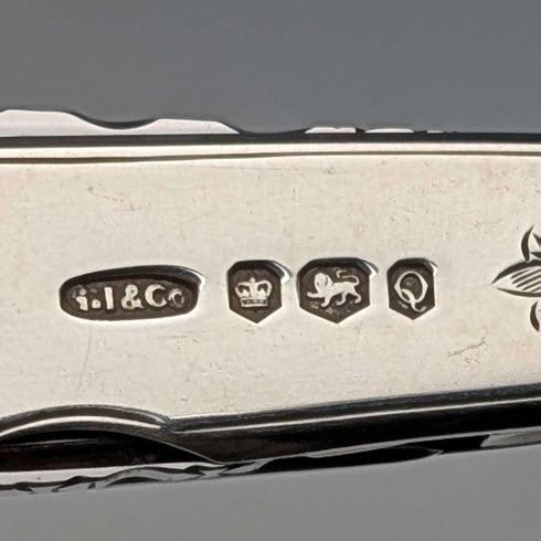 1958 British Vintage Sterling Silver Handle Multi-Tool by George Ibberson
