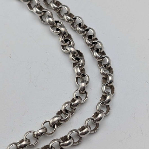 1977 British pure silver Jubilee ingot pendant 31g with pure silver necklace BJK