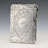 1893 British antique sterling silver card case 56g Frederick Marson