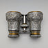 French Antique Floral Opera Glasses Binoculars Laval with Case