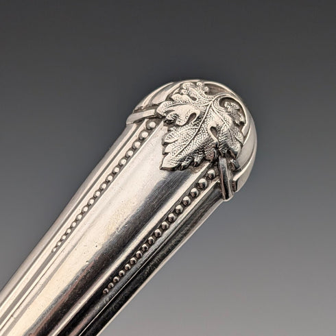 1869 British Antique All Pure Silver Fish Cutlery Set, 12 Pairs, Total Weight 1161g, Mappin Brothers