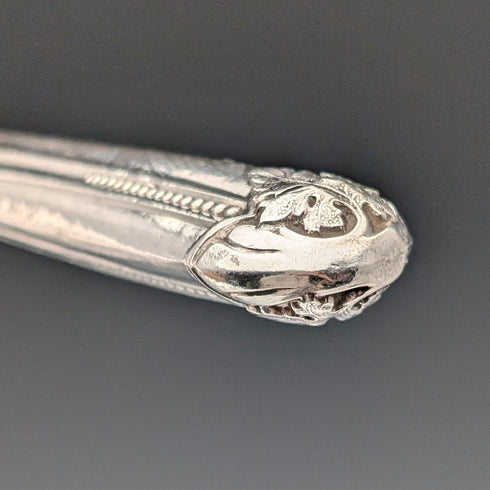 1869 British Antique All Pure Silver Fish Cutlery Set, 12 Pairs, Total Weight 1161g, Mappin Brothers