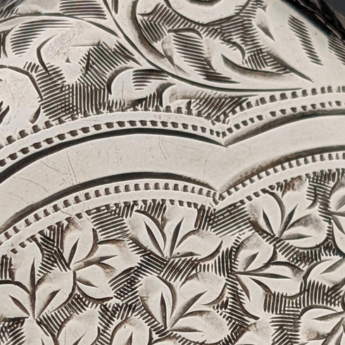 1929年 英国ヴィンテージ 純銀製 シガレットケース 59g George Frank Bickerton