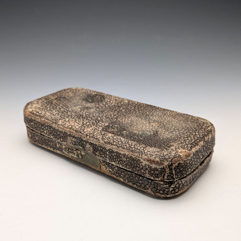 Circa 1927 British Vintage Silver Plated Razor Kit with Case Rolls Razor