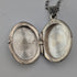 復古純銀橢圓形盒式吊墜 2.7 克帶項鍊