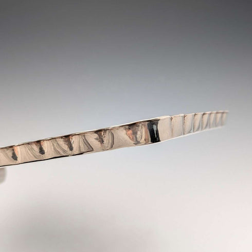 1900年頃 英国アンティーク シルバープレート製 レリーフ彫刻 ドレッシングテーブルトレイ
