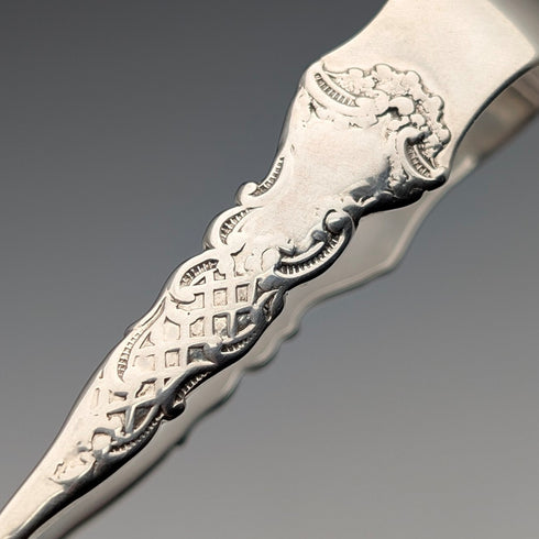 1902年 英国アンティーク 純銀製シュガートング 22g Charles Boyton