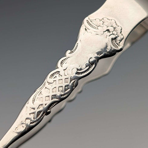 1902年 英国アンティーク 純銀製シュガートング 22g Charles Boyton