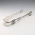 1844 British antique sterling silver sugar tongs 60g Chawner & Co.