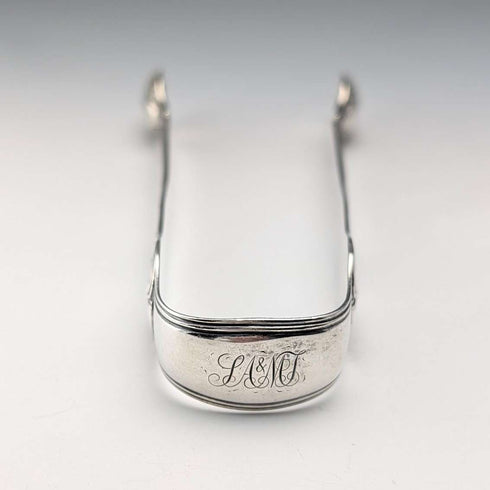 1844年 英国アンティーク 純銀製シュガートング 60g Chawner&Co