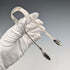 1844 British antique sterling silver sugar tongs 60g Chawner & Co.