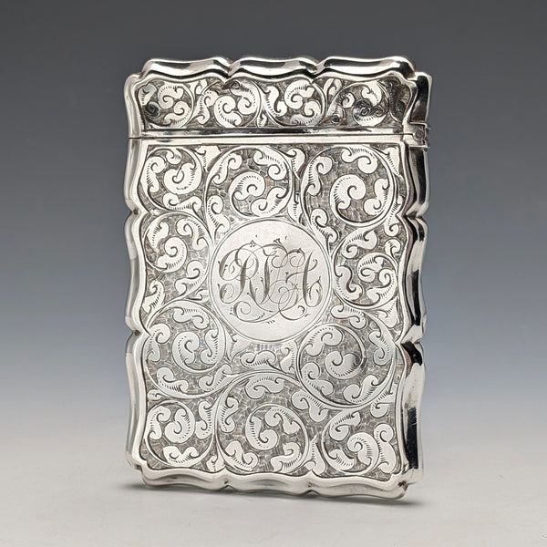 1895 年英國古董純銀卡包 48 克 Colen Hewer Cheshire