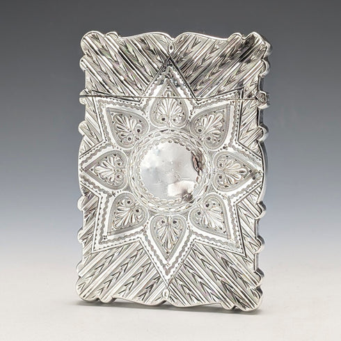 1876 年英國古董純銀卡包 60 克 Colen Hewer 柴郡