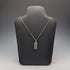 1977 British sterling silver jubilee ingot pendant and sterling silver chain, total weight 21g, Excalibur Jewellery①