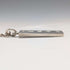 1977 British sterling silver jubilee ingot pendant and sterling silver chain, total weight 21g, Excalibur Jewellery①