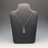 1977 British sterling silver jubilee ingot pendant and sterling silver chain, total weight 21g, Excalibur Jewellery②