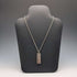 1977 British Sterling Silver Jubilee Ingot Pendant & Sterling Silver Chain, 40g, Troika Designs