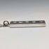 1977 British Sterling Silver Jubilee Ingot Pendant & Sterling Silver Chain, 40g, Troika Designs